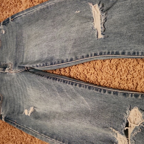 Hidden Distressed Blue Women's Flare Jeans Size 26 - Picture 4 of 10